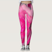 Pink Designer-Leggings Leggings (Vorderseite)