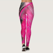 Pink Designer-Leggings Leggings (Rückseite)