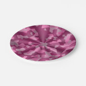 PINK DESIGNS SWIRL PAPPTELLER (Schrägansicht)