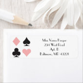 Pink Destiny Las Vegas Wedding Label (Insitu)