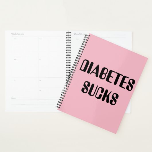Pink Diabetes-Planer Planer (Anzeige)