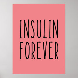 Pink Diabetes poster