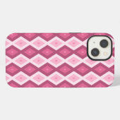 Pink Diamant Muster Case-Mate iPhone Gehäuse Hülle (Rückseite (Horizontal))