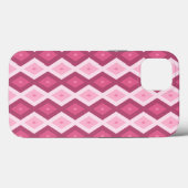 Pink Diamant Muster Case-Mate iPhone Gehäuse Hülle (Rückseite (Horizontal))