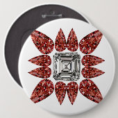 Pink Diamond Button (Vorne & Hinten)