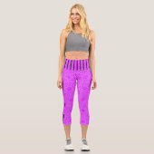 Pink Diamond Capri Leggings (Vorderseite)