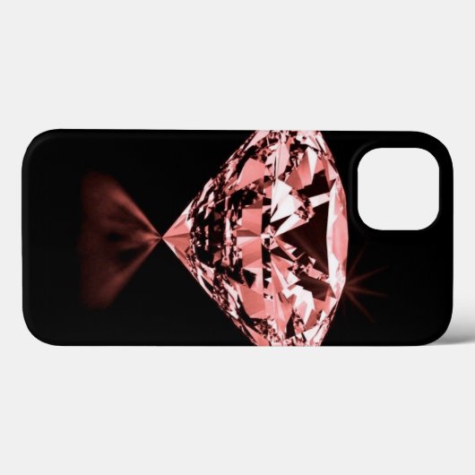 Pink Diamond Case-Mate iPhone Case (Rückseite (Horizontal))