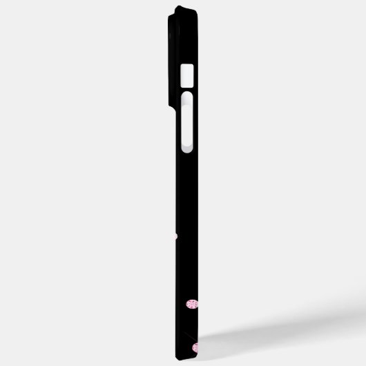 Pink Diamond Confetti Case-Mate iPhone Hülle (Rückseite / Links)