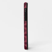 Pink Diamond eyes Fraktal art Custom iPhone case (Hinten/Links)