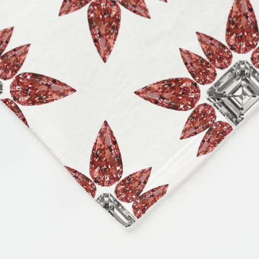 Pink Diamond Fleecedecke (Ecke)