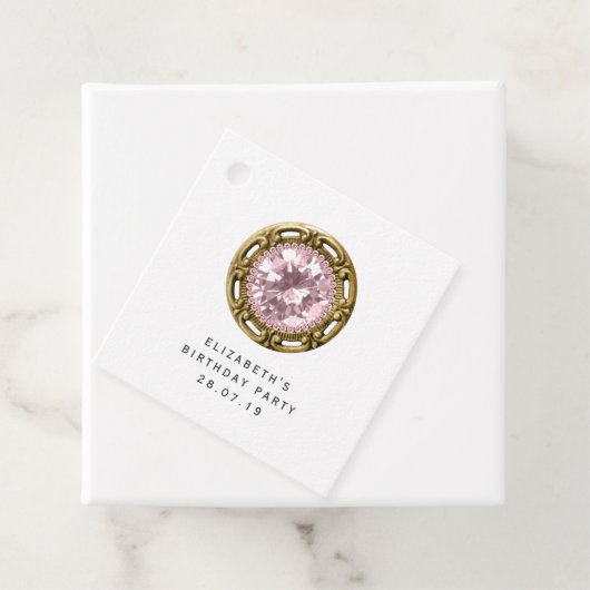 Pink Diamond Geschenkanhänger (Beispiel)