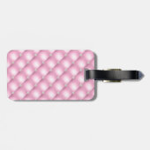 PINK DIAMOND GLITZER CUSTOM LUGGAGE TAG GEPÄCKANHÄNGER (Rückseite horizontal)
