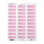 Pink Diamond Herd Address Labels (Vorne)