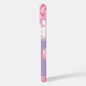 Pink Diamond Herz Pattern - Niedlich & stilvoll Case-Mate iPhone Hülle (Rückseite / Links)