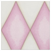 Pink Diamond Karo Mittelalterliche Märchenprinzess Stoff (Nahaufnahme)