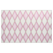 Pink Diamond Karo Mittelalterliche Märchenprinzess Stoff (Fat Quarter (45,7 x 55,9 cm))