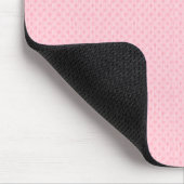 Pink Diamond Pattern Mousepad (Ecke)