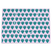 Pink Diamond Spark Große Geschenktüte (Vorderseite)