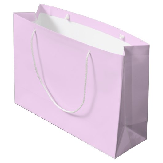 Pink Diamond Spark Große Geschenktüte (Rückseite Schrägansicht)