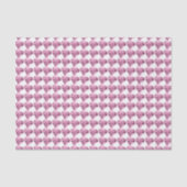 Pink Diamonds Pattern Seidenpapier (Vorderseite)