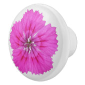 Pink Dianthus Keramikknauf (Rechts)