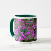 Pink Dianthus-Tasse Tasse (Vorderseite Links)
