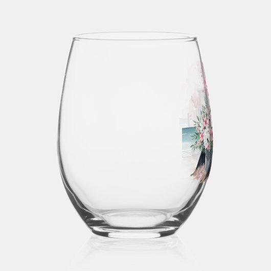 Pink Digger Bucket für Blume Weinglas Ohne Stiel (Rechts)