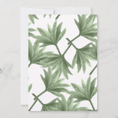 Pink Dinosaur Dance Stomp Chomp Roar Girl Geburtst Einladung (Rückseite)