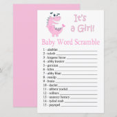 Pink Dinosaur Kinderspiel (Vorne/Hinten)