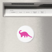 Pink Dinosaurier Magnet (In Situ (Geschirrspüler))