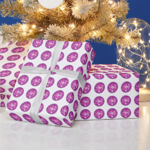 Pink Disco Ball Pattern Geschenkpapier