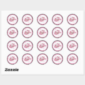 Pink Disco Cowgirl Sticker (Blatt)