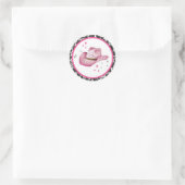 Pink Disco Cowgirl Sticker (Tasche)