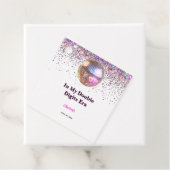 Pink Disco Trendy In My Double Digits Era Birthday Geschenkanhänger (Beispiel)