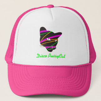 Pink-Discopussycat-Hut Truckerkappe