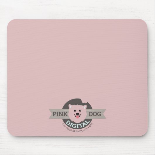 Pink Dog Digital Mauspad (Vorne)