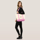 Pink Dog Digital Pink-Tasche Tragetasche (Vorderseite (Model))