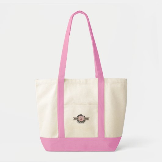 Pink Dog Digital Pink-Tasche Tragetasche (Vorne)