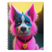 Pink Dog Notizblock (Vorderseite)