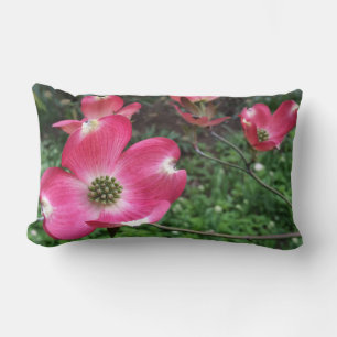 Pink Dogwood Lumbar Kissen