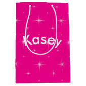 Pink Doll Bachelorette-Geschenktasche Mittlere Geschenktüte (Vorderseite)