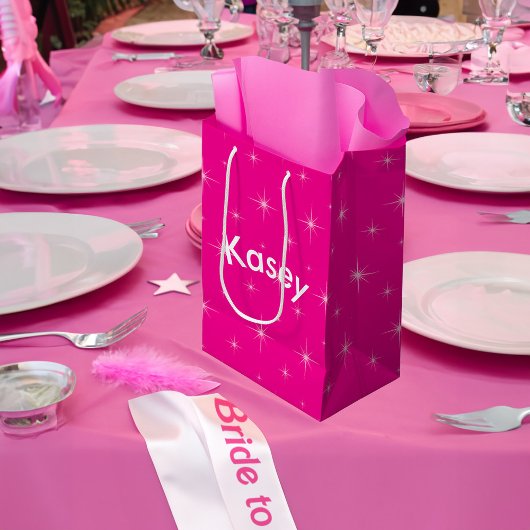 Pink Doll Bachelorette-Geschenktasche Mittlere Geschenktüte