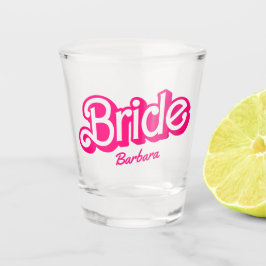 Pink Doll Extravagant und fabelhaft Junggeselinnen Schnapsglas