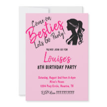 Pink Doll Thema Geburtstag