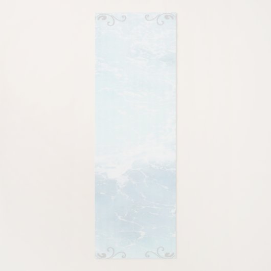 Pink Dolphin Personalisiert Yoga Mat Yogamatte (Rückseite)