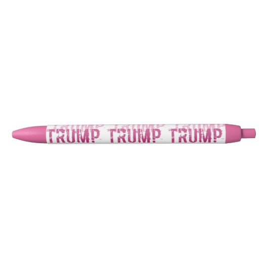 PINK Donald TRUMP Präsident Gear Pen Kugelschreiber (Vorderseite)