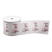 Pink Donkey Funny Ribbon Satinband (Spule)