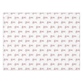 Pink-Donkey-Tablette Tischdecke (Vorderseite (Horizontal))