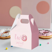 Pink Donut Birthday Geschenkschachtel