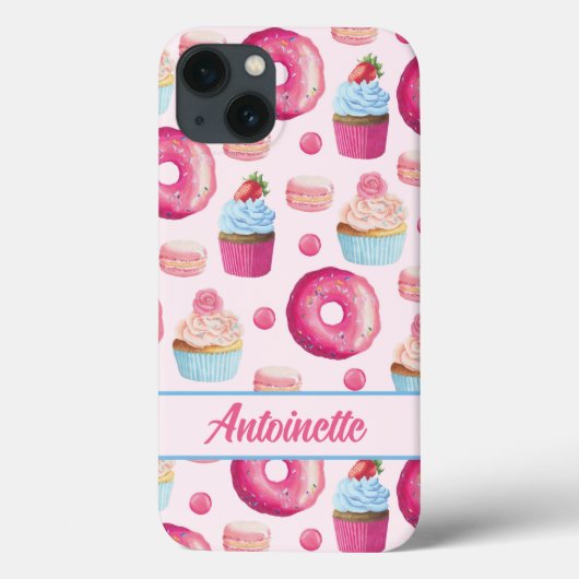 Pink Donut Case-Mate iPhone Hülle (Rückseite)